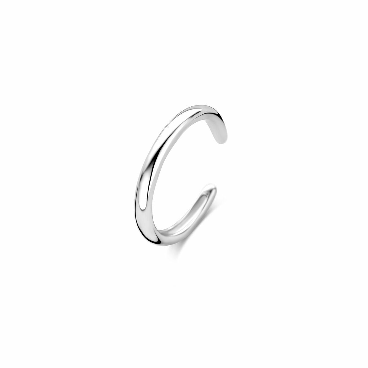 Zilveren Earcuff - dun oorklemmetje