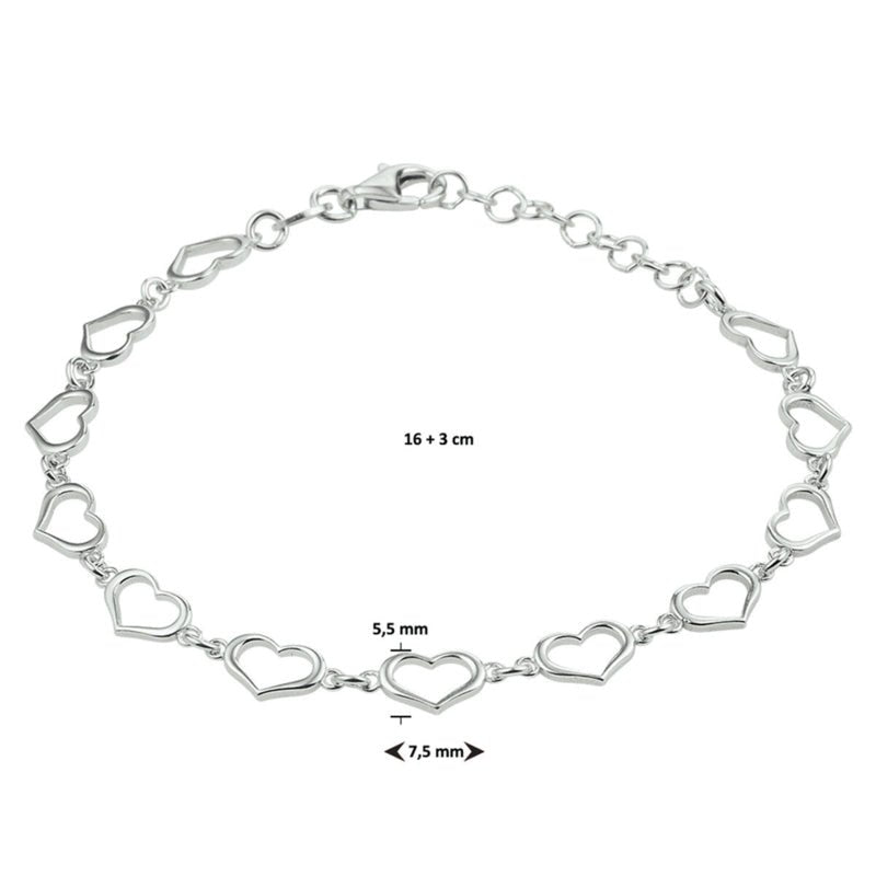 Armband Hartjes