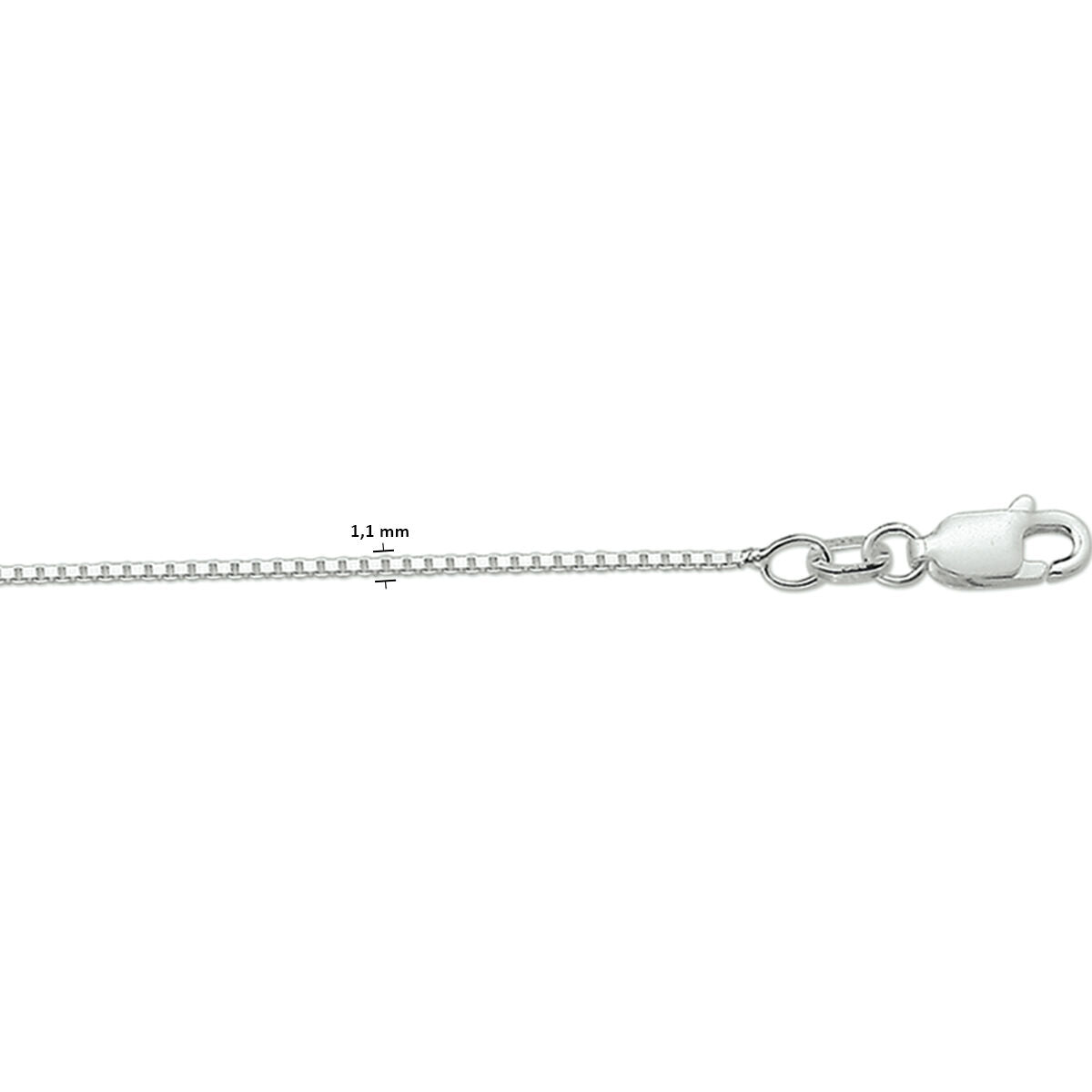 Zilveren Lengtecollier | Venetiaanse Schakel