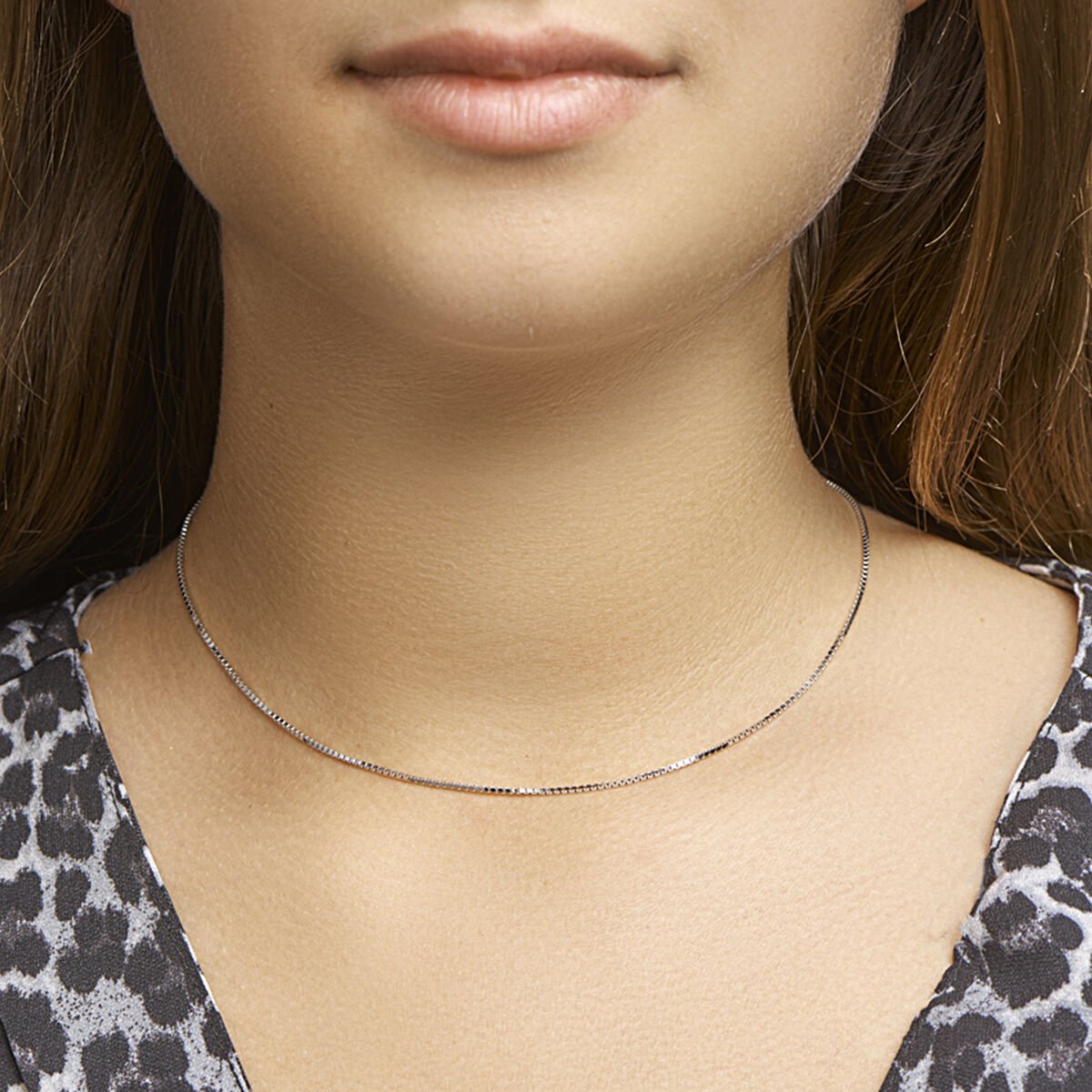Zilveren Lengtecollier | Venetiaanse Schakel