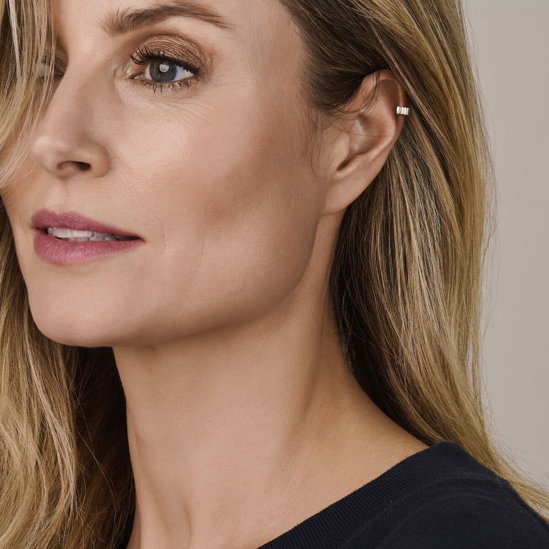 Zilveren Earcuff  | Zonder Piercing te dragen