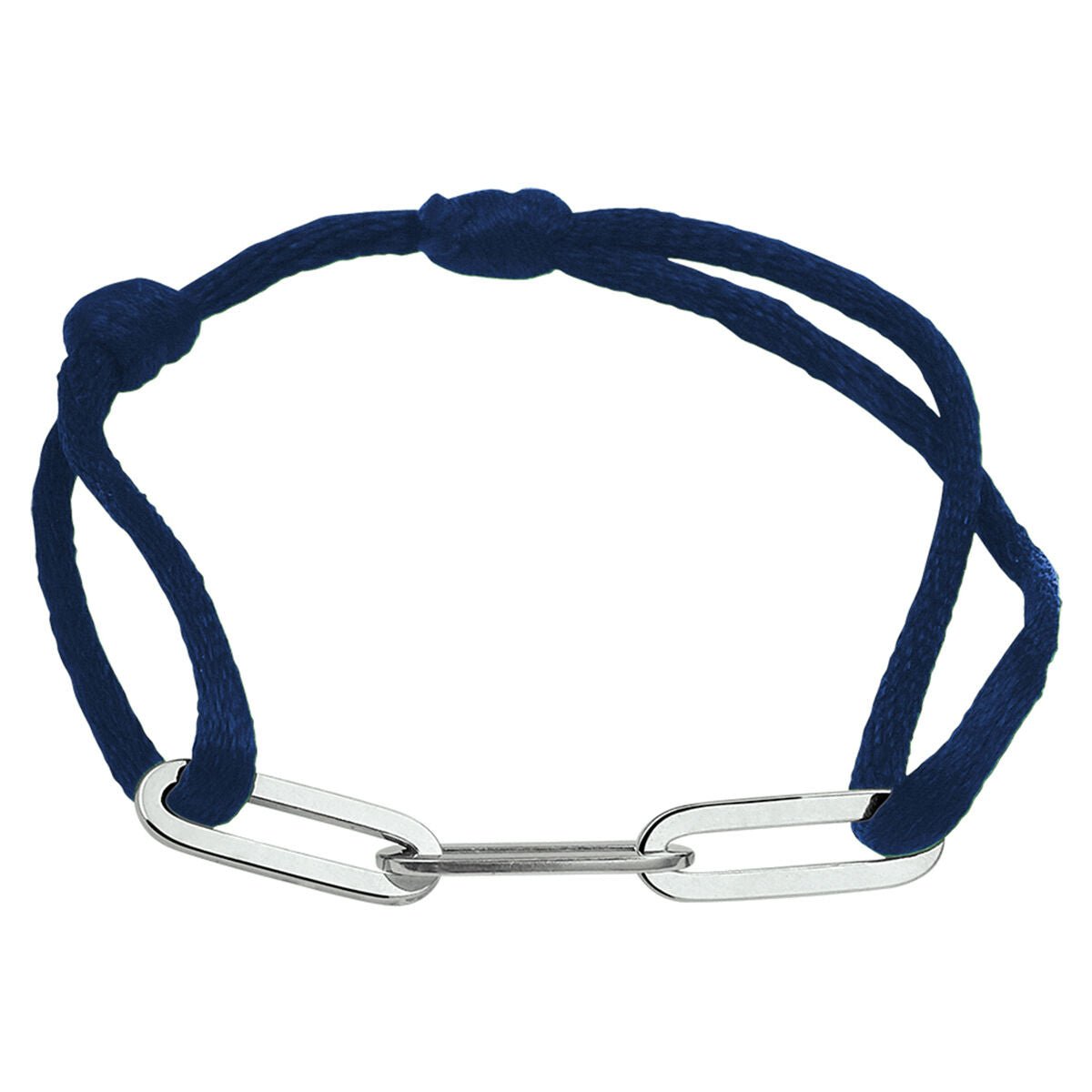 Satijnkoord Donkerblauw