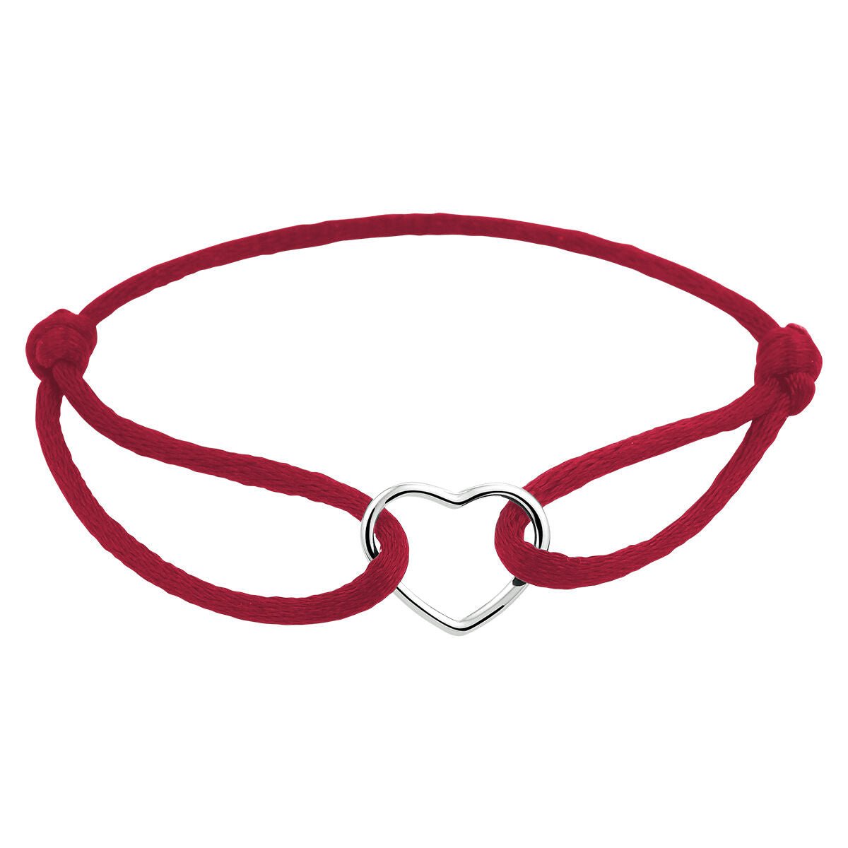 Satijnkoord Rood