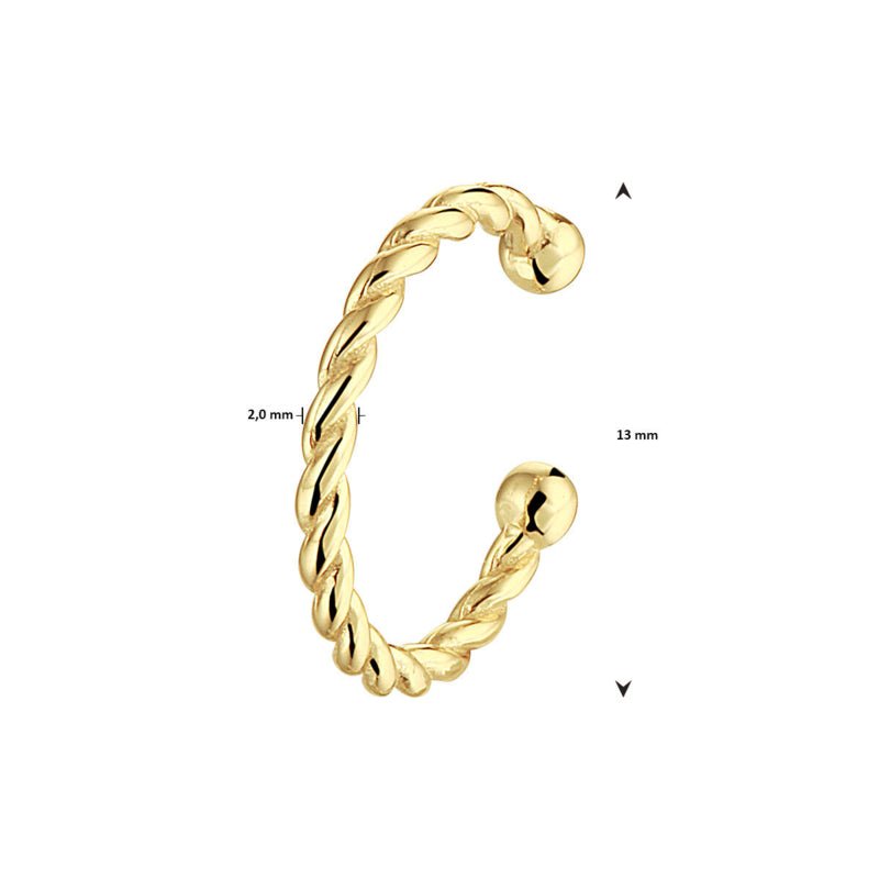Ear Cuff Twisted