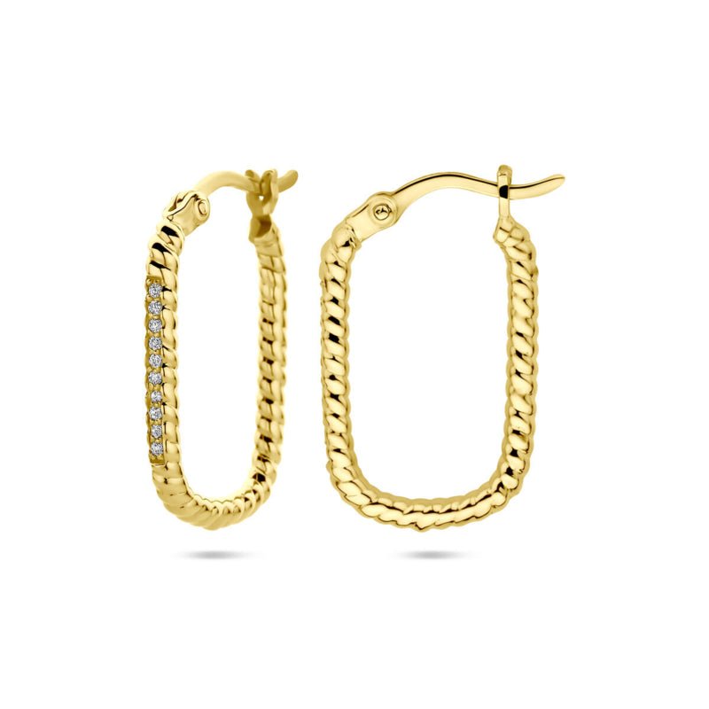 Oorring SquareGold