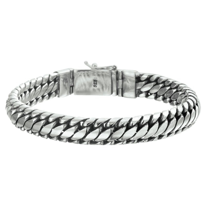 Herenarmband Zilver Schakel Fantasie