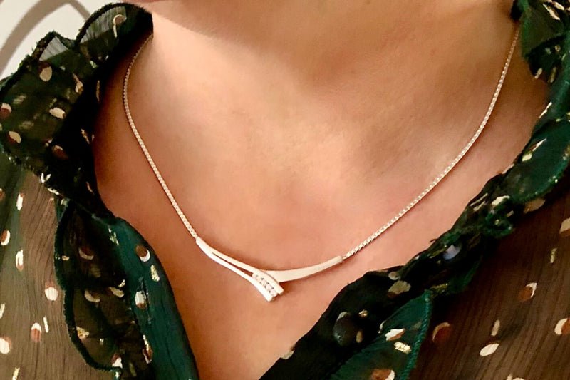 Ketting met tussenstuk