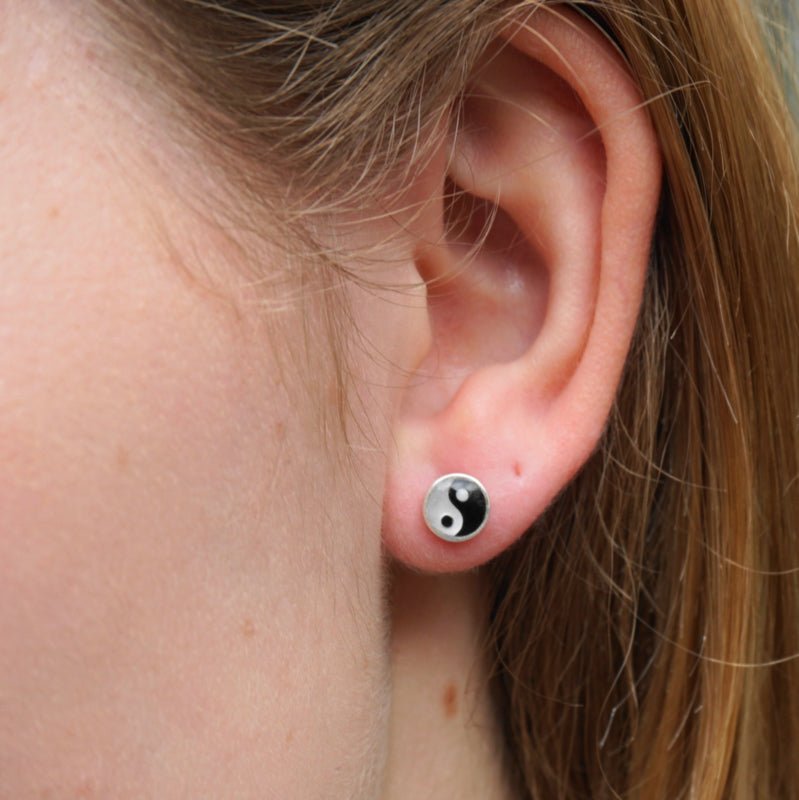 Oorbel Yin yang
