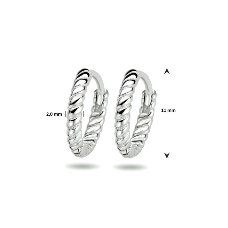 Klapoorring Twisted
