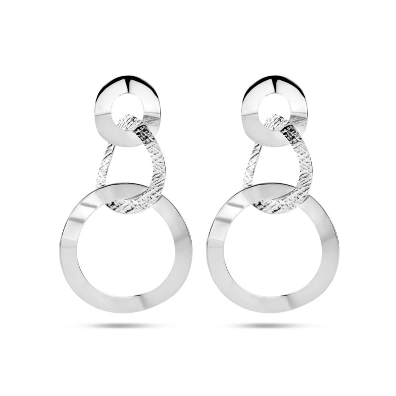 Oorbellen met Cirkels | Oorhangers