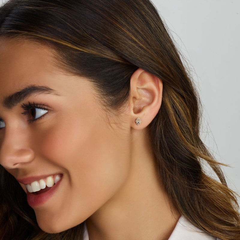 Oorbel Hamsa Handje Klein