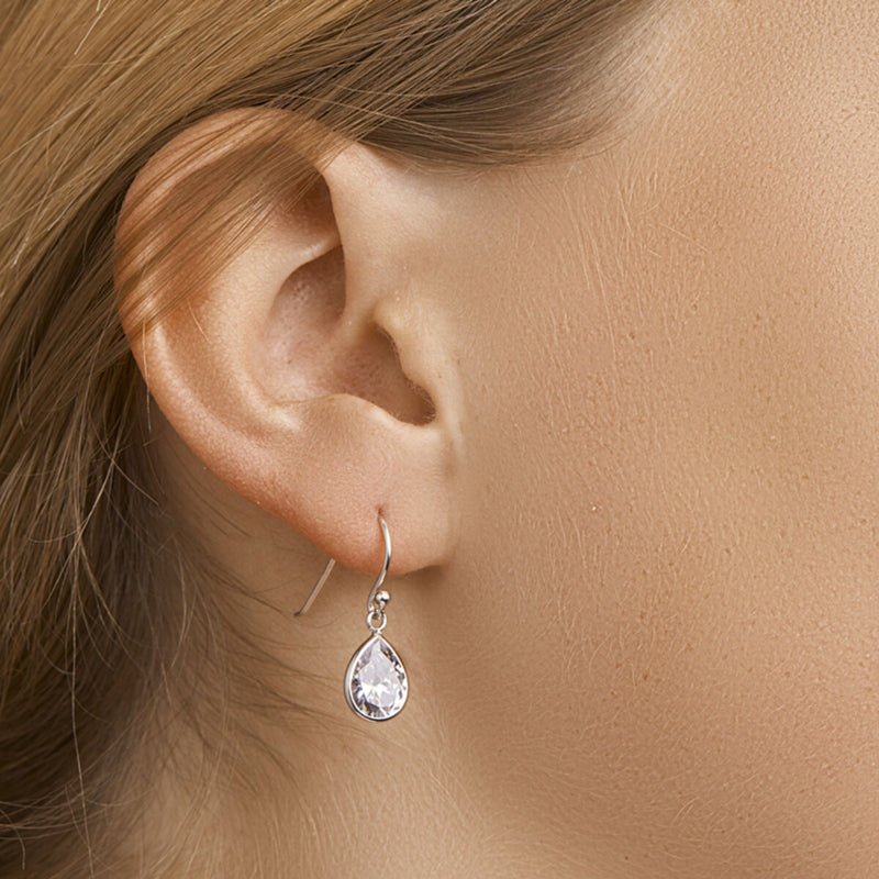 Oorhangers Druppel Zirkonia