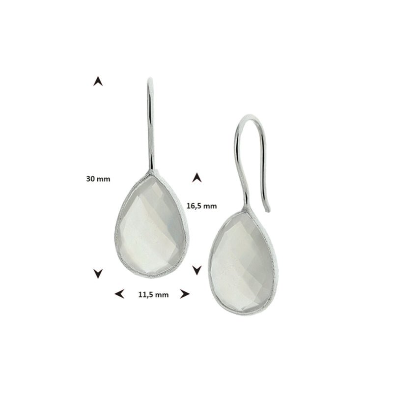 Oorhangers Chalcedoon