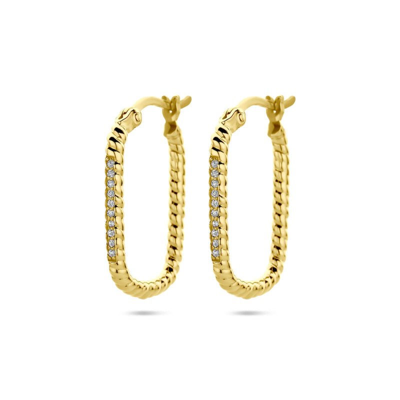 Oorring SquareGold