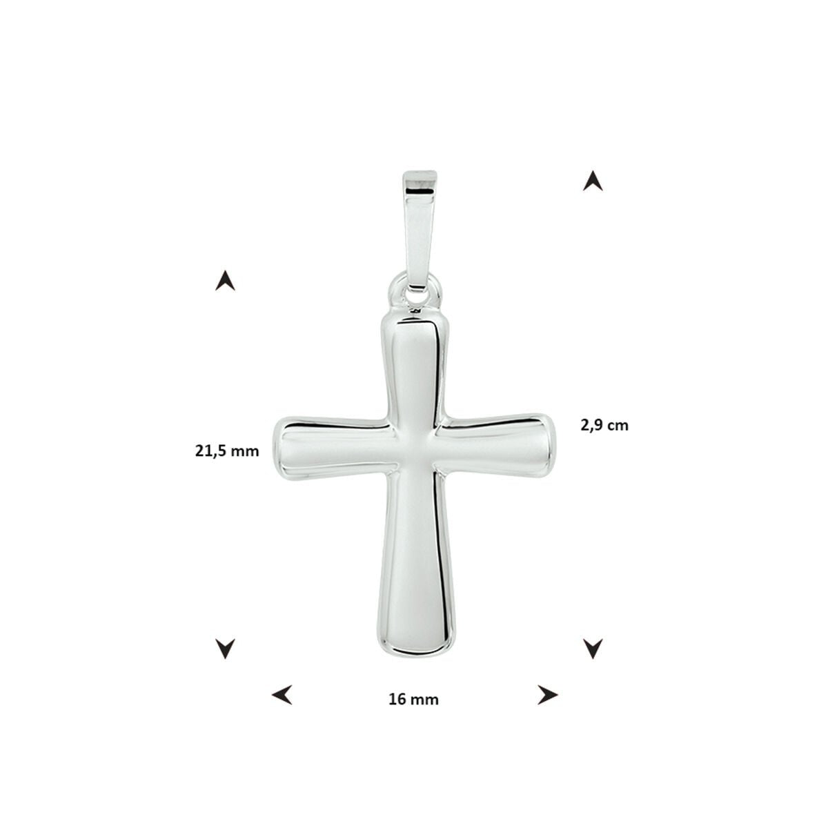 10 x Metalen antiek zilveren kruisje 12 x 19,5 x 2mm, Gat:1.5mm 10 x Metalen antiek zilveren kruisje 12 x 19,5 x 2mm, Gat:1.5mm