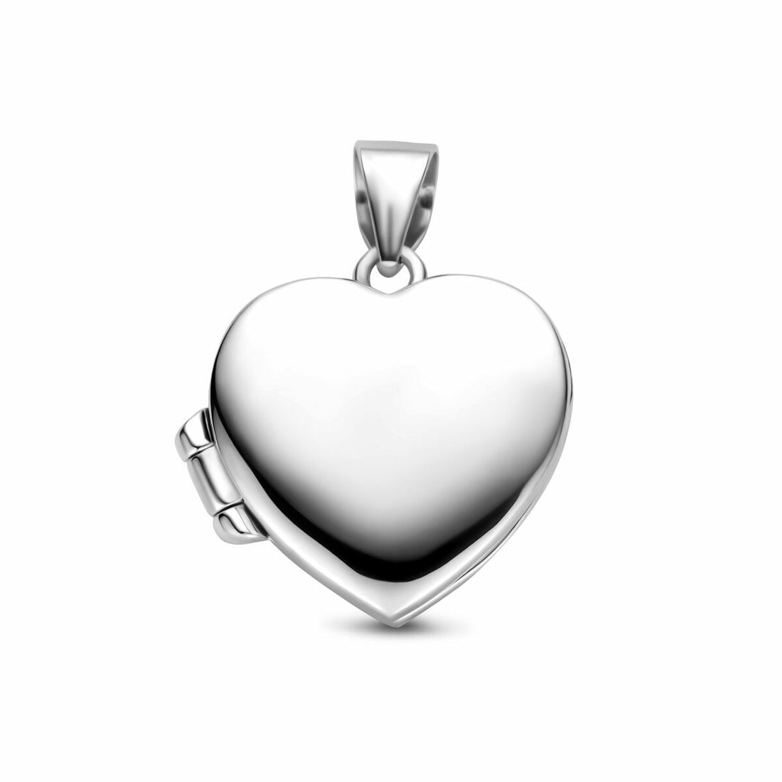 Zilveren Fotohanger in Hartvorm – voor aan een ketting