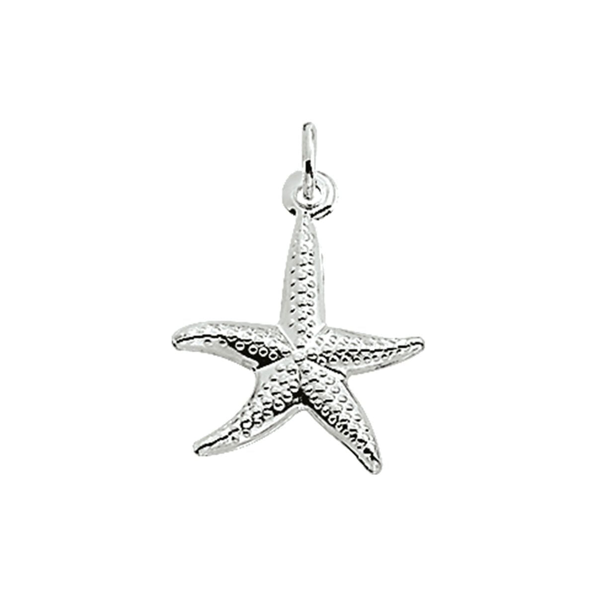 Zilveren Bedeltje Zeester – echt zilver voor armband of ketting - Moods &amp; Memories