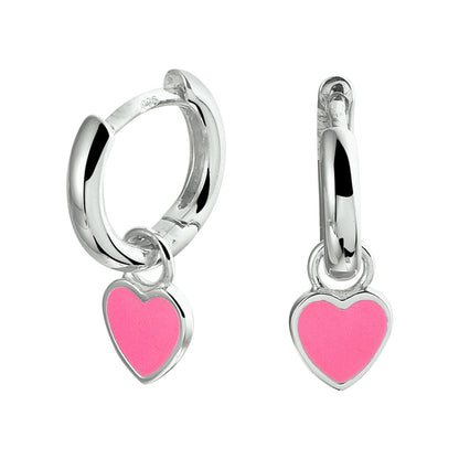 FIOROYAL Oorbellen van 925 sterling zilver voor dames, zirkonia, bloem, hart, kleine oorbellen voor vrouwen en kinderen, 10 mm, Zilver Koper FIOROYAL Oorbellen van 925 sterling zilver voor dames, zirkonia, bloem, hart, kleine oorbellen voor vrouwen en kinderen, 10 mm, Zilver Koper